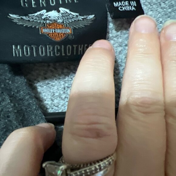 Harley Davidson Willie G™ Skull Zip Front Hoodie - Size L - Picture 2 of 5